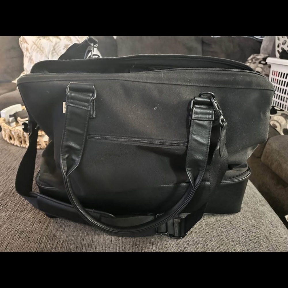BEIS Black Travel Bag Weekender